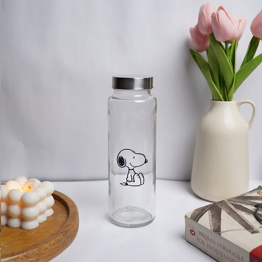 Cutie Doggie Glass Bottle 500ML