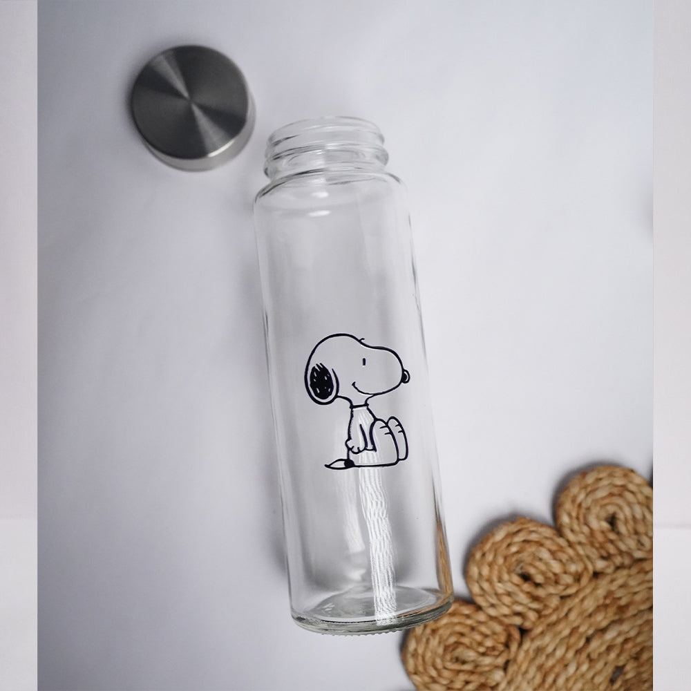 Cutie Doggie Glass Bottle 500ML