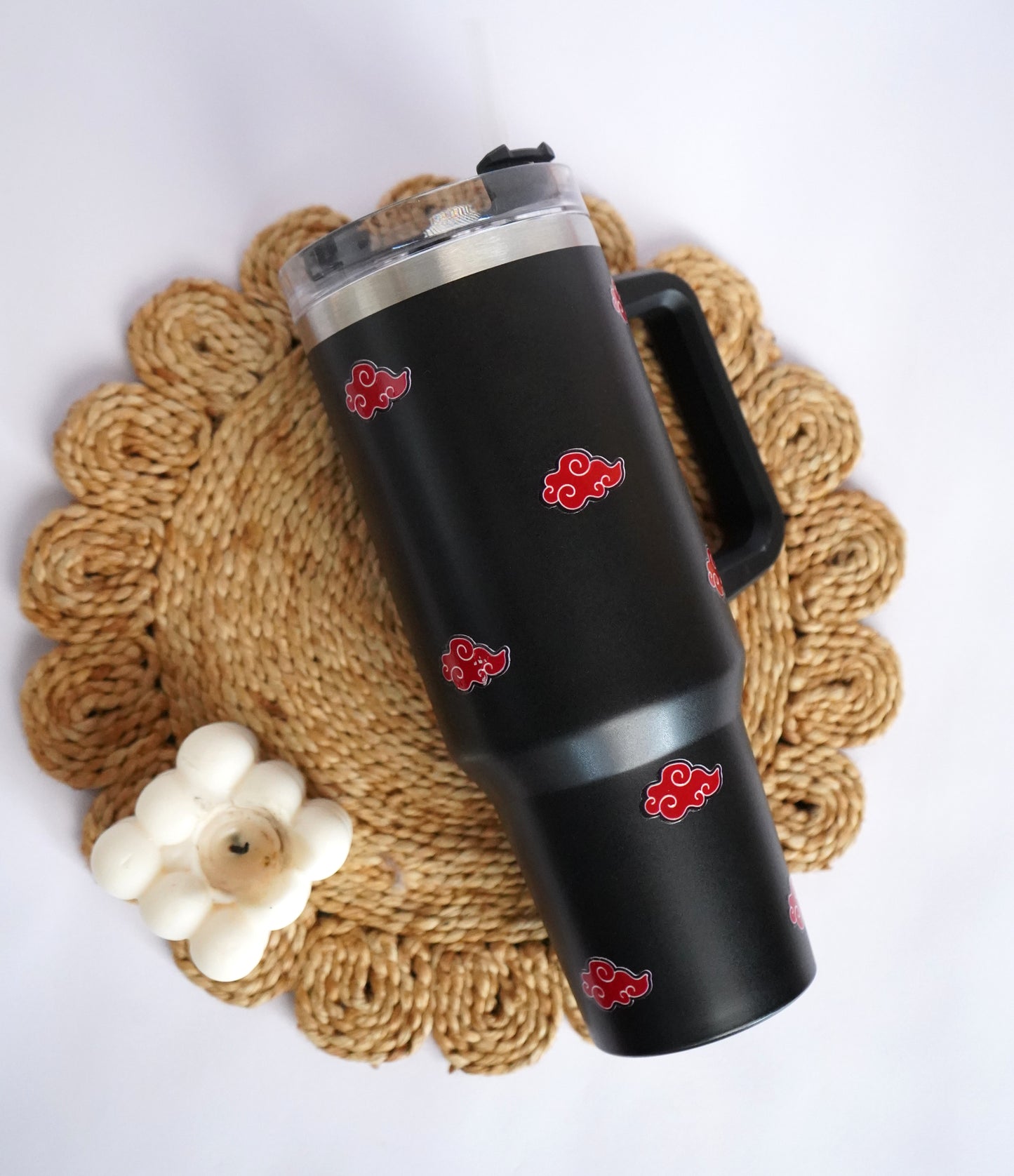 Anime Akatsuki Red Clouds Stainless Steel 1200 ML Water Tumbler