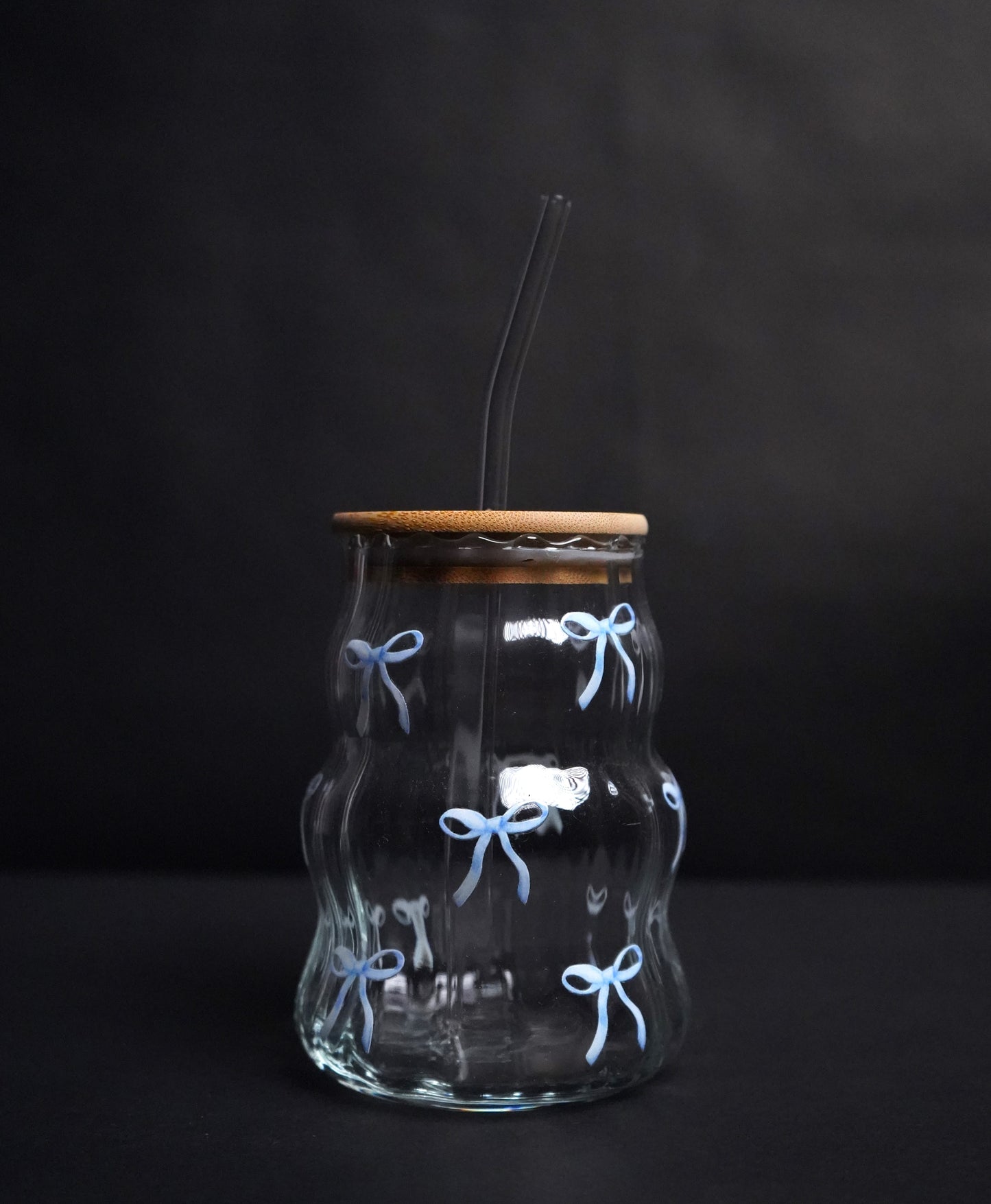 Blue Bow Line Tumbler