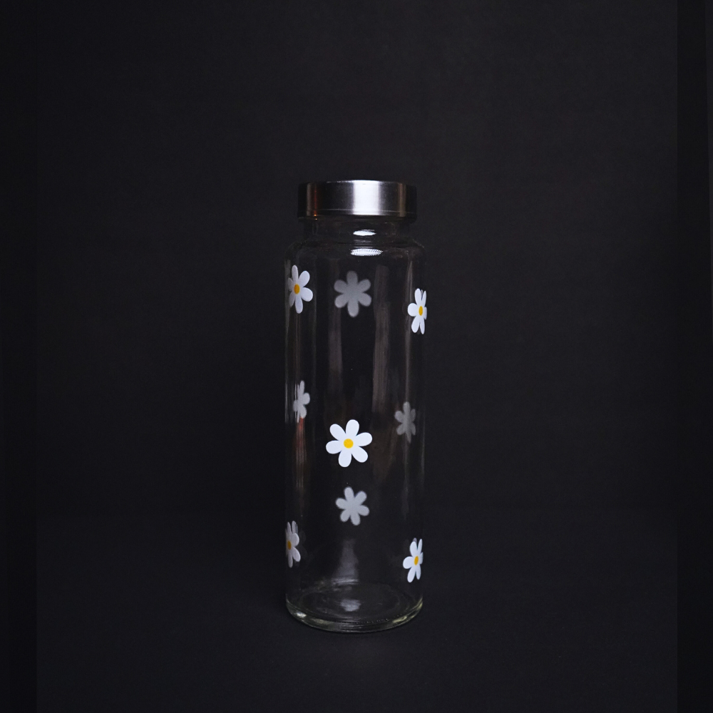Daisy Glass Bottle 500ML
