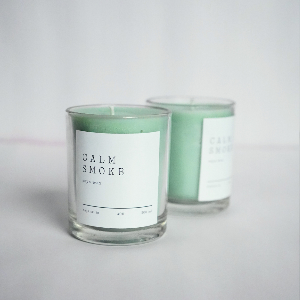 Calm Smoke Scented Candle 220ml
