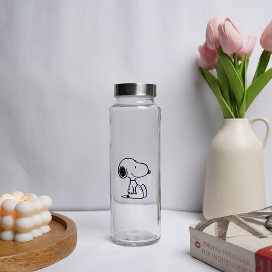 Cutie Doggie Glass Bottle 500ML