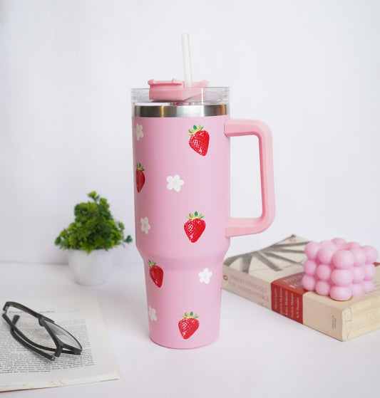 Strawberry Sweetheart Tumbler