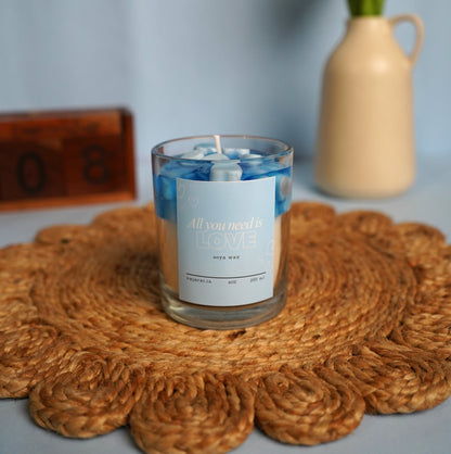 Blue Heart Scented Candle 220ml