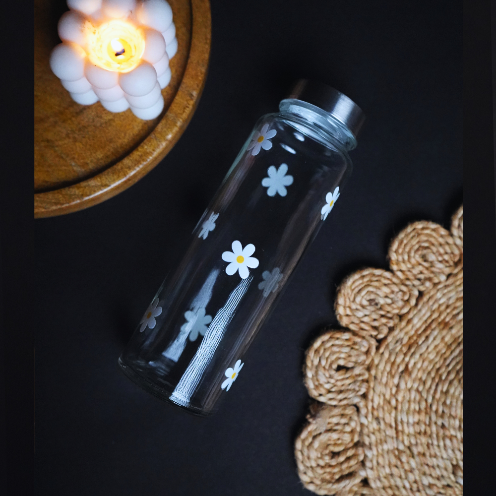 Daisy Glass Bottle 500ML