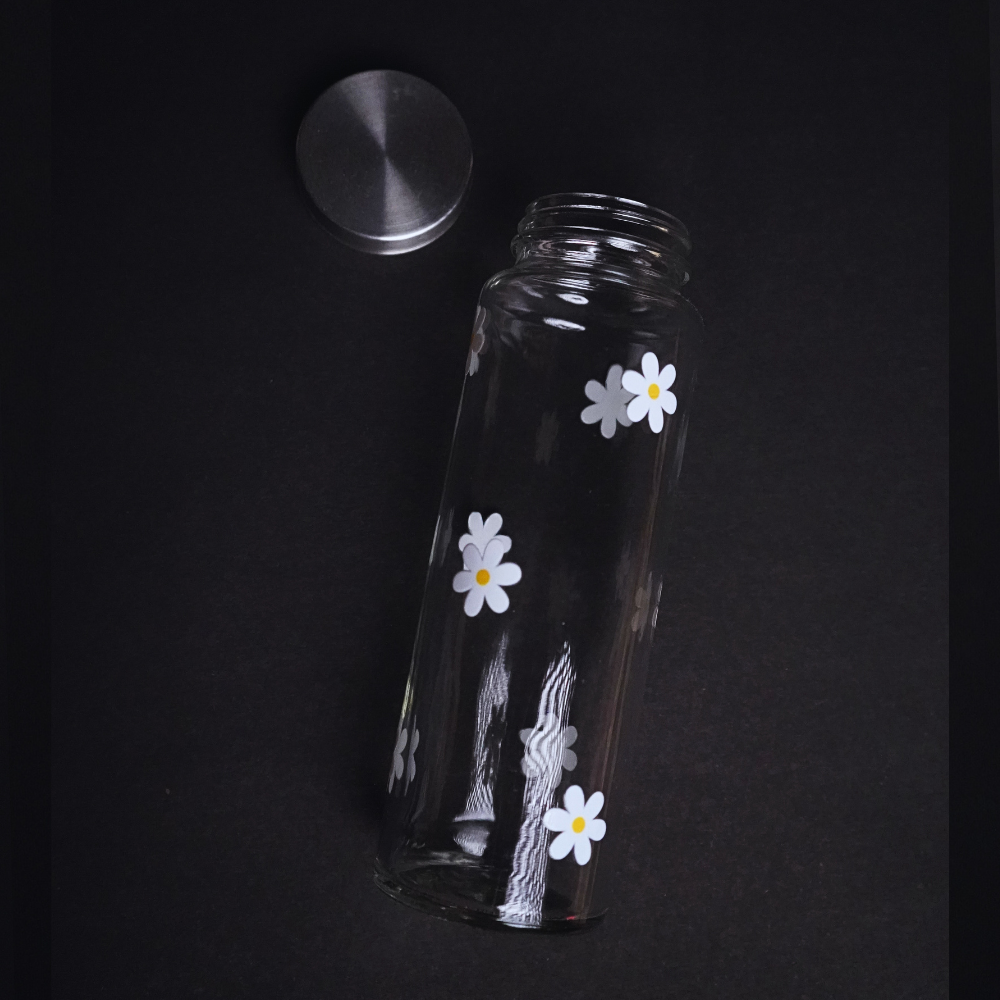 Daisy Glass Bottle 500ML