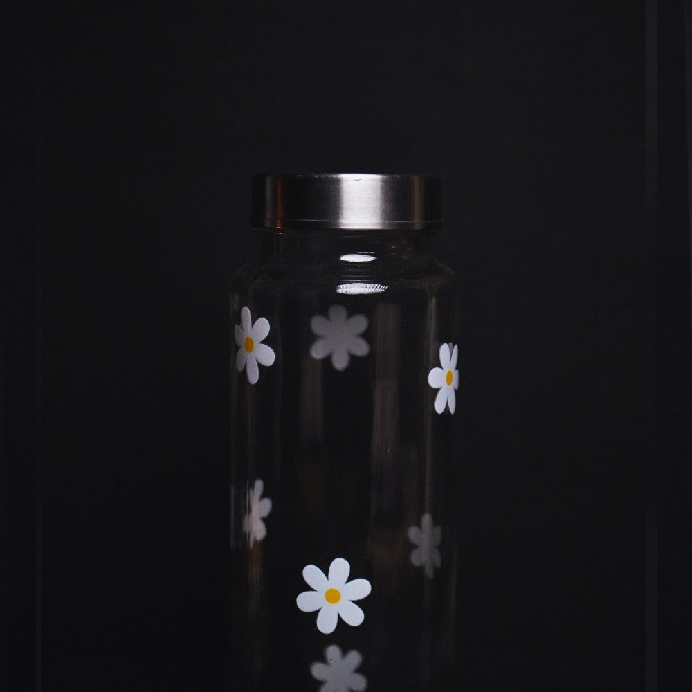 Daisy Glass Bottle 500ML
