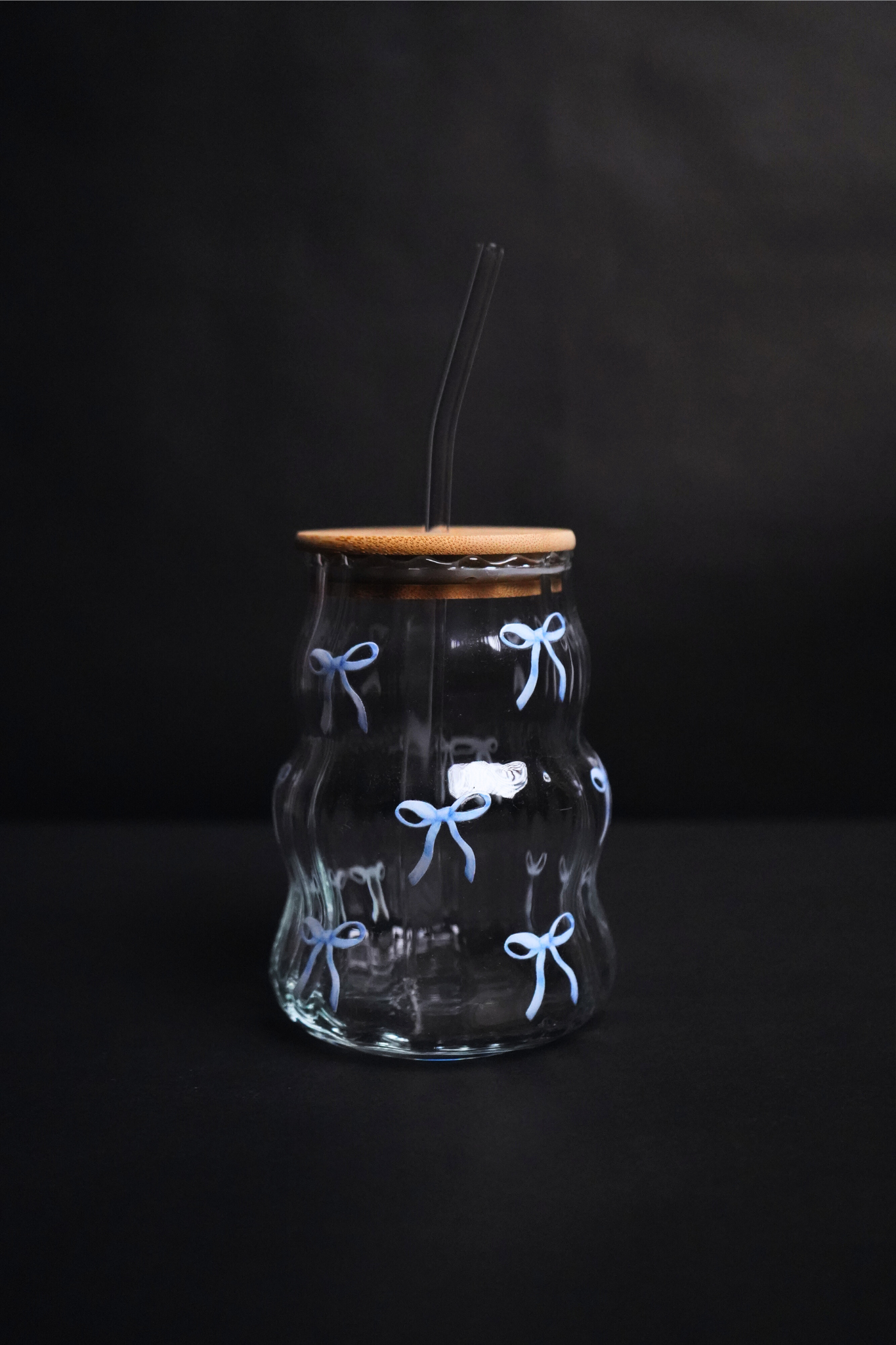 Blue Bow Line Tumbler