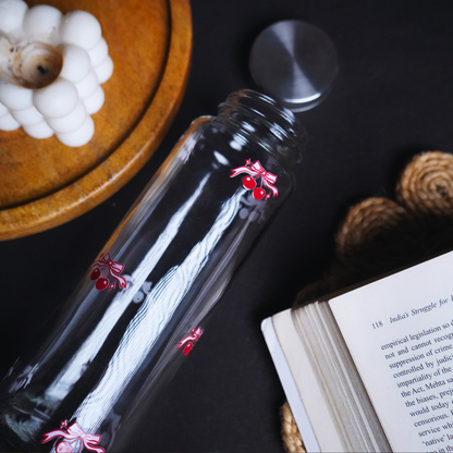 Red Cherry Glass Bottle 500ML