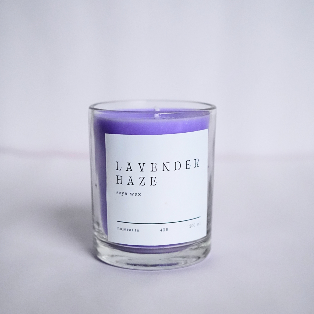 Lavender Haze Scented Candle 220ml