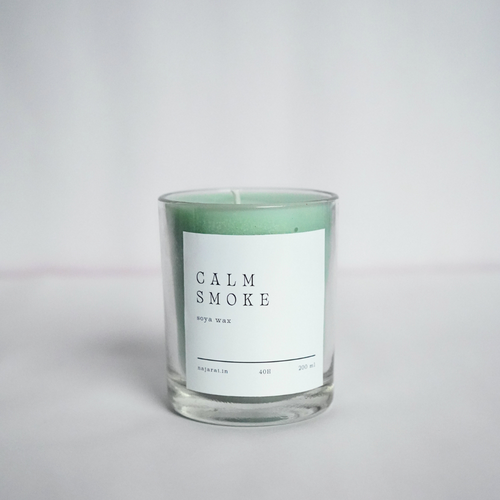 Calm Smoke Scented Candle 220ml